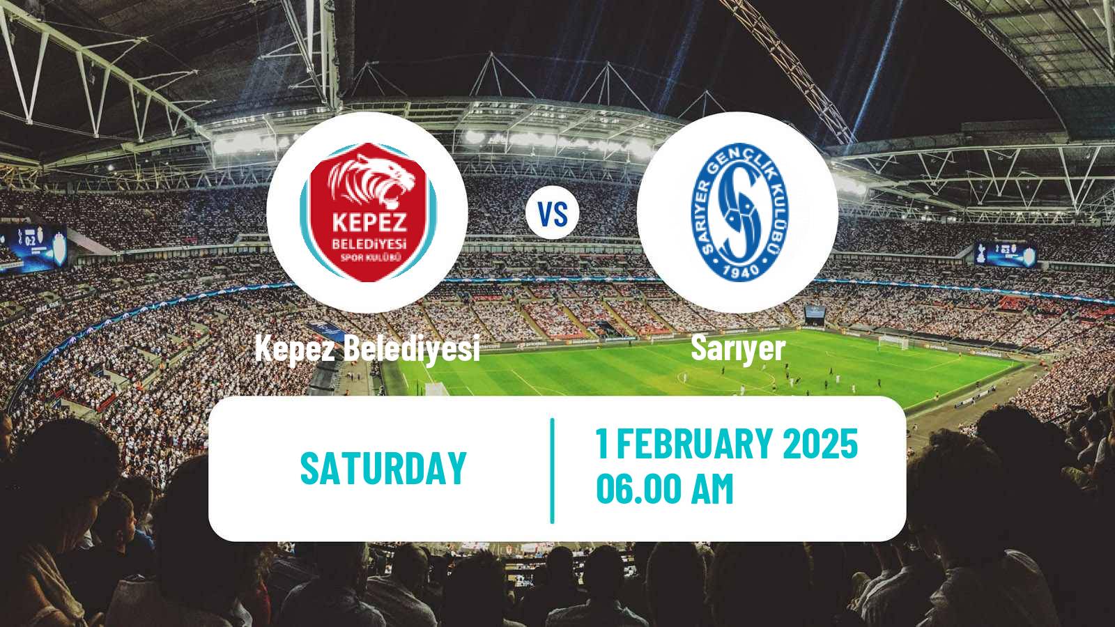 Soccer Turkish Second League White Group Kepez Belediyesi - Sarıyer