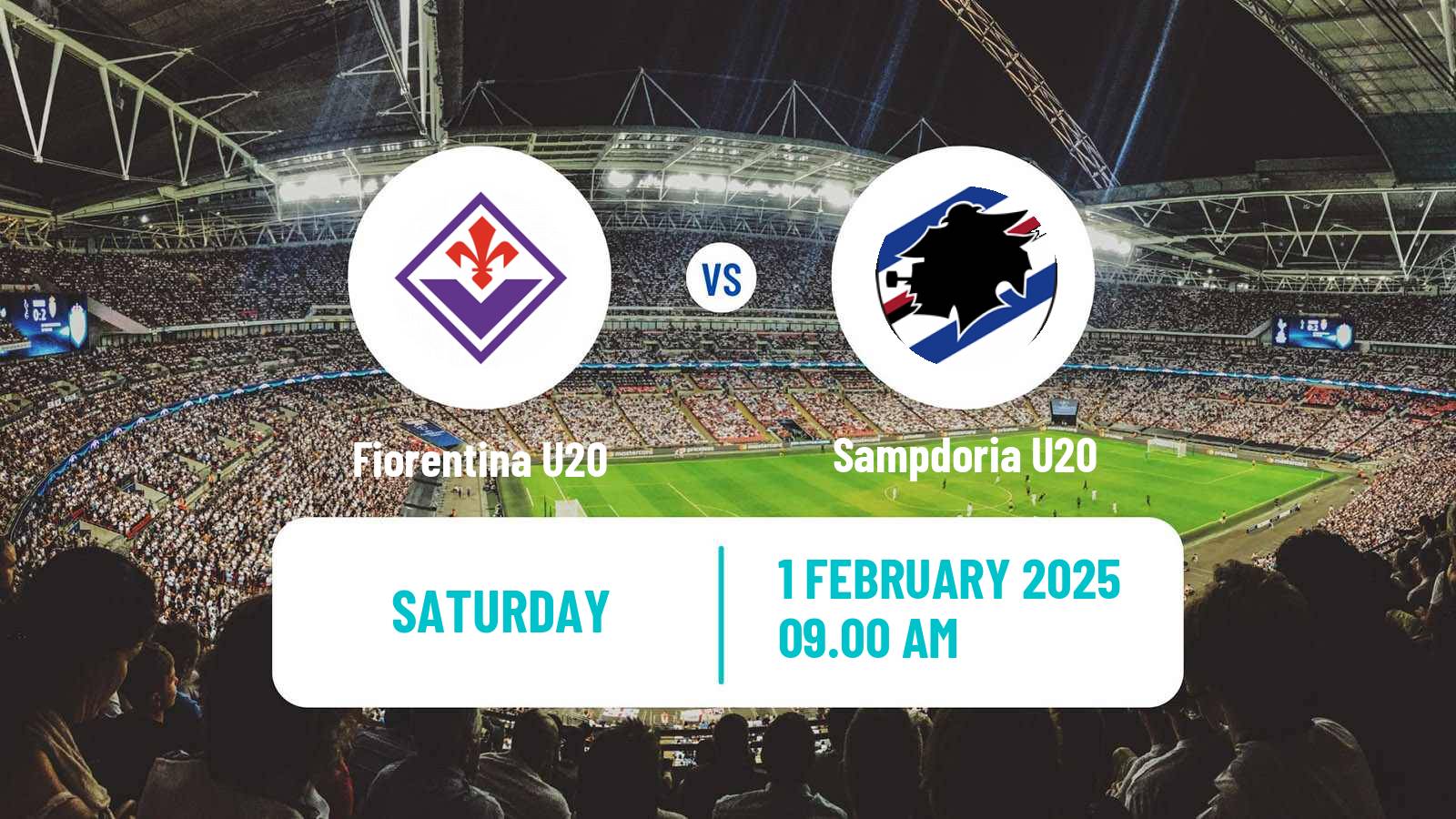 Soccer Italian Primavera 1 Fiorentina U20 - Sampdoria U20