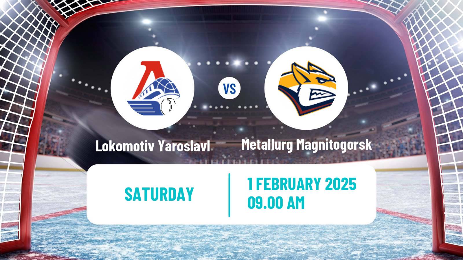 Hockey KHL Lokomotiv Yaroslavl - Metallurg Magnitogorsk