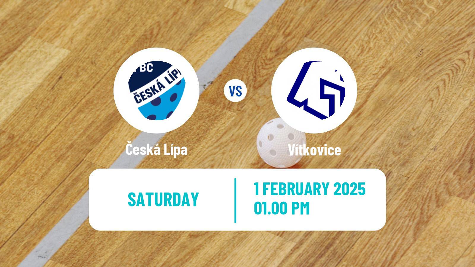 Floorball Czech Superliga Floorball Česká Lípa - Vítkovice