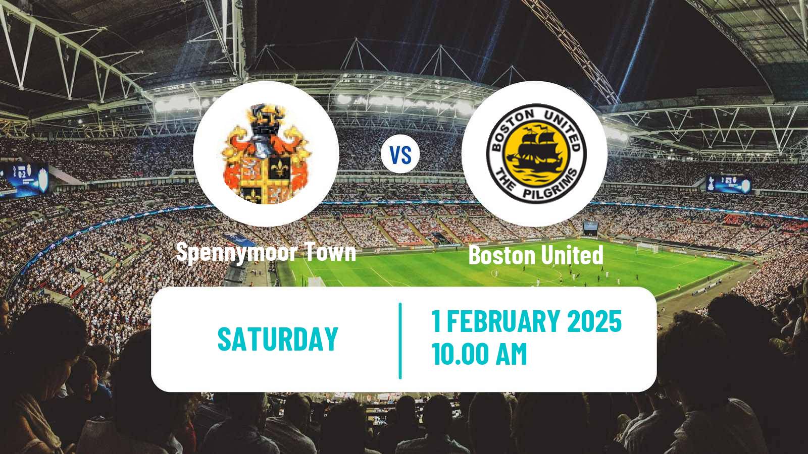 Soccer English FA Trophy Spennymoor Town - Boston United