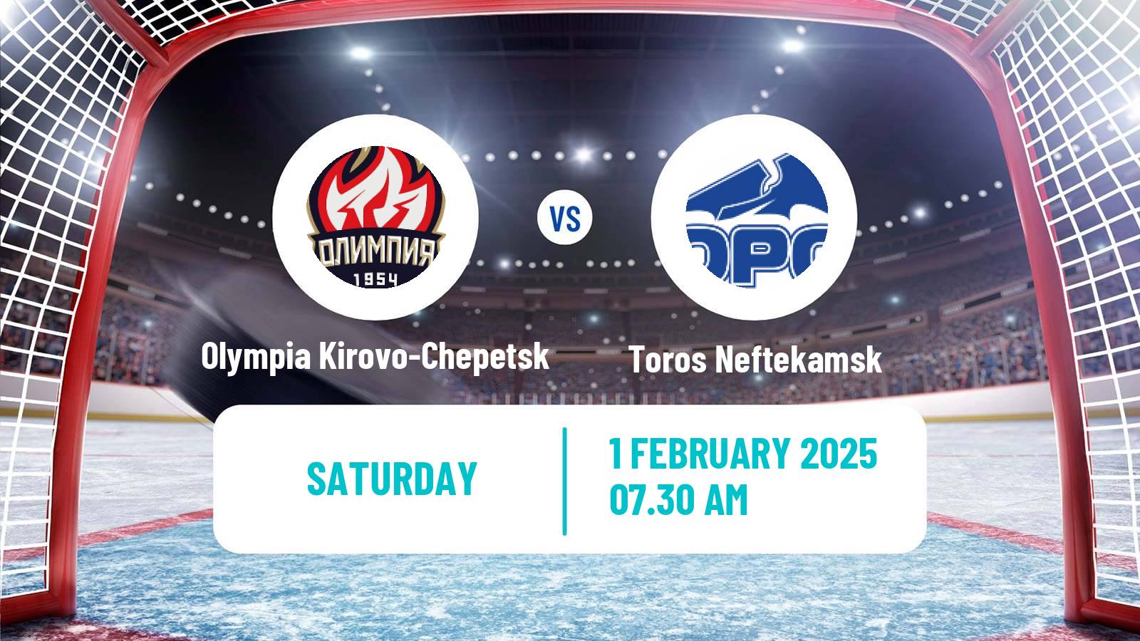 Hockey VHL Olympia Kirovo-Chepetsk - Toros Neftekamsk