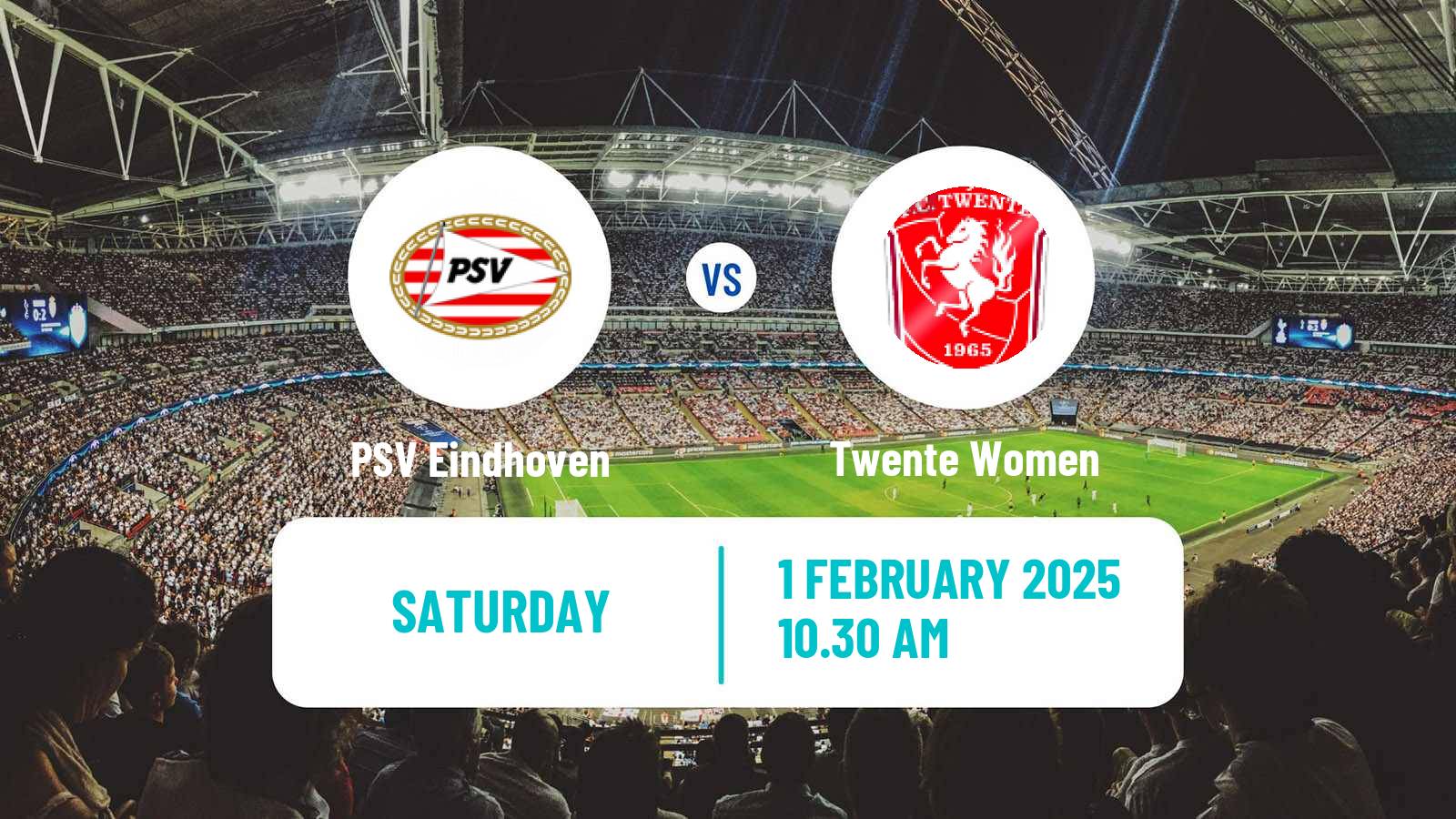 Soccer Dutch Eredivisie Women PSV Eindhoven - Twente