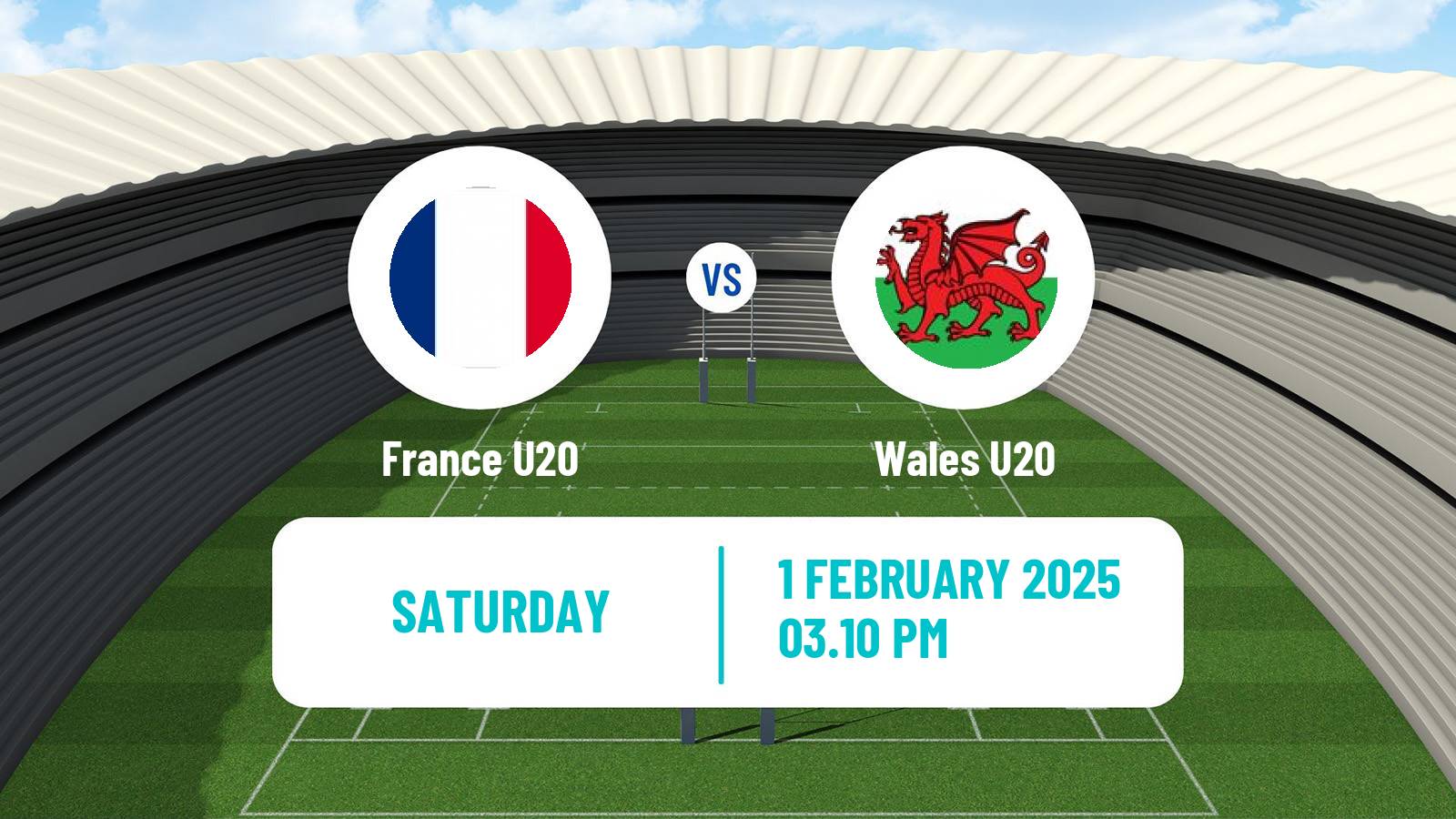 Rugby union Six Nations U20 France U20 - Wales U20