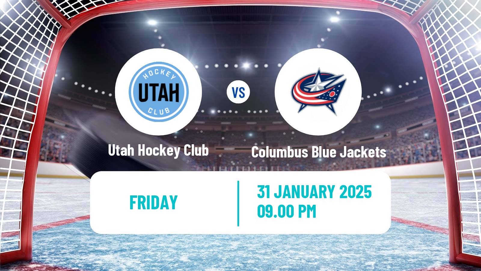 Hockey NHL Utah Hockey Club - Columbus Blue Jackets