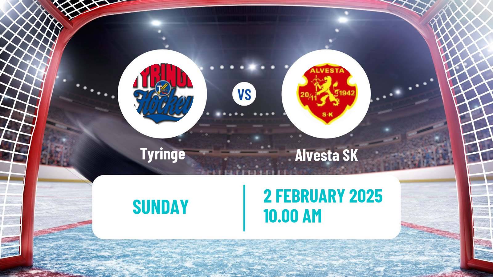 Hockey Swedish HockeyEttan Sodra Var Tyringe - Alvesta