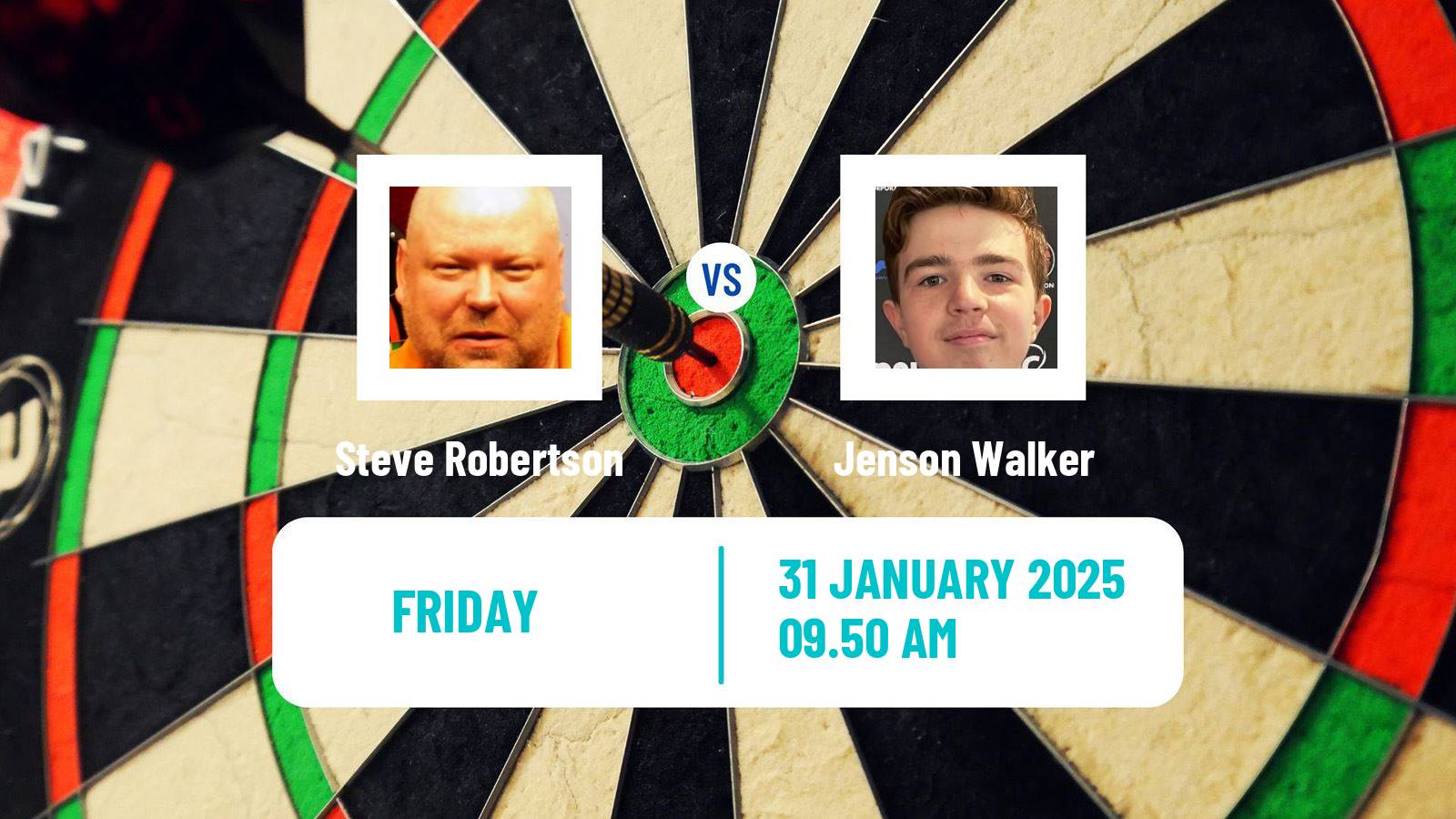 Darts Modus Super Series Steve Robertson - Jenson Walker