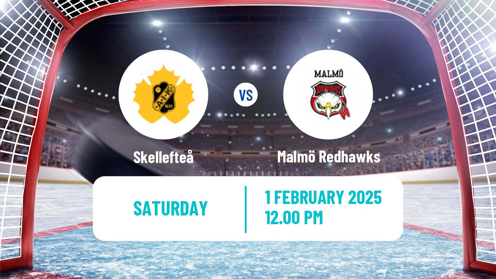 Hockey SHL Skellefteå - Malmö Redhawks