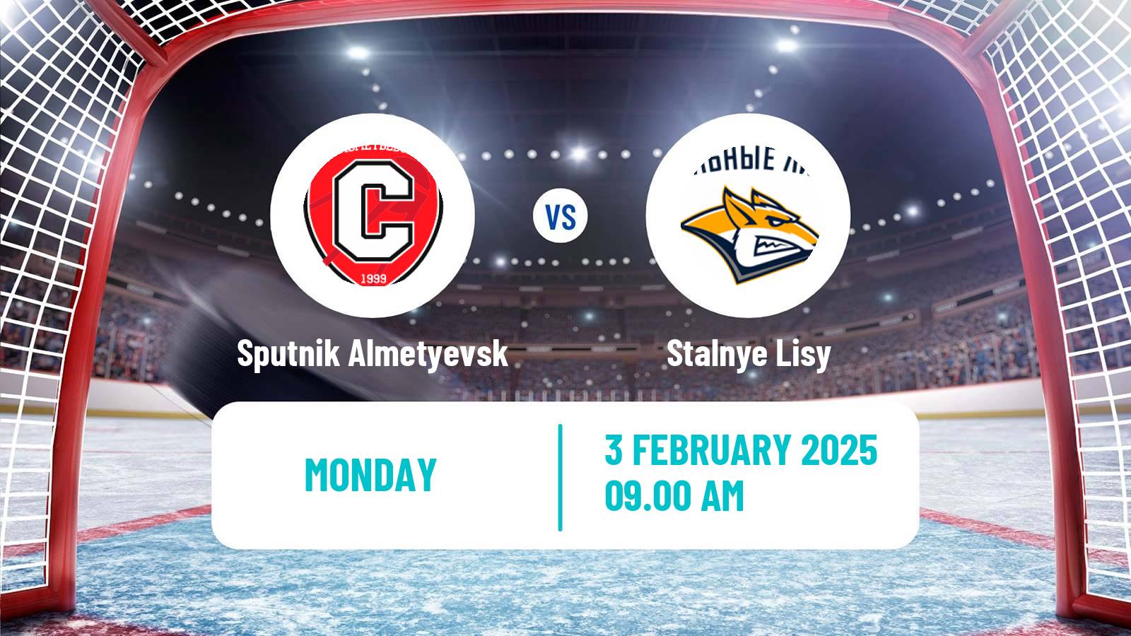 Hockey MHL Sputnik Almetyevsk - Stalnye Lisy