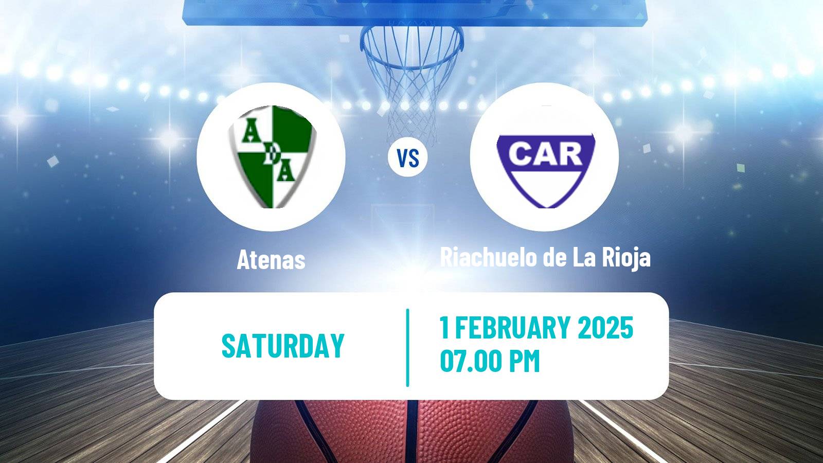 Basketball Argentinian LNB Atenas - Riachuelo de La Rioja