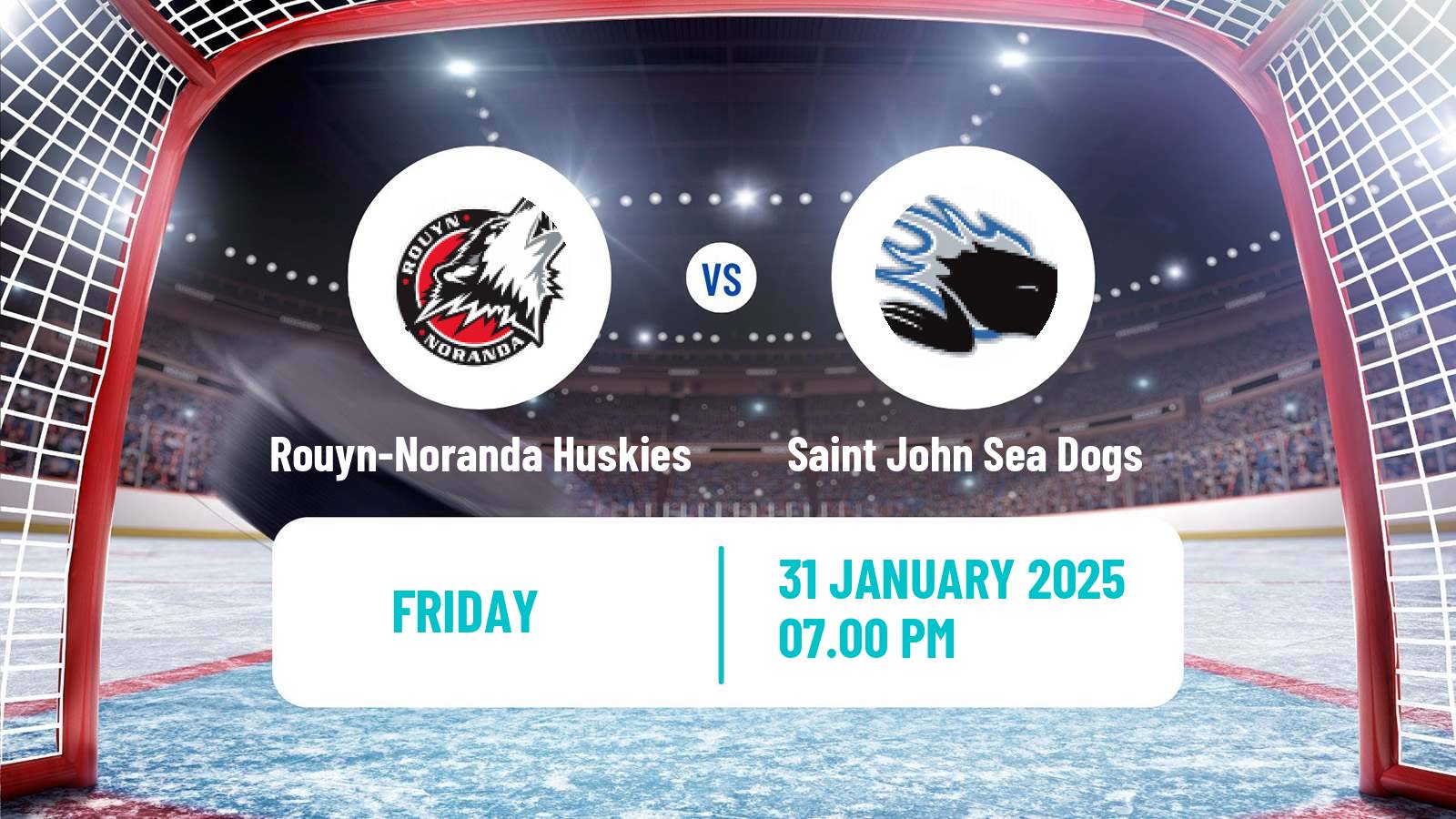 Hockey QMJHL Rouyn-Noranda Huskies - Saint John Sea Dogs