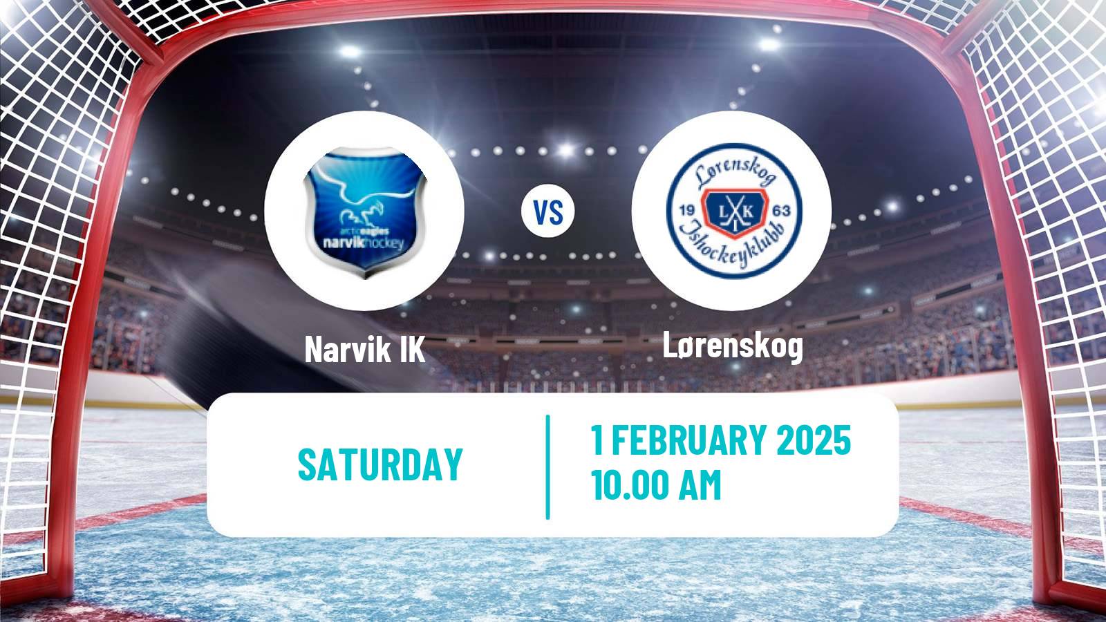 Hockey Norwegian Ligaen Hockey Narvik - Lørenskog