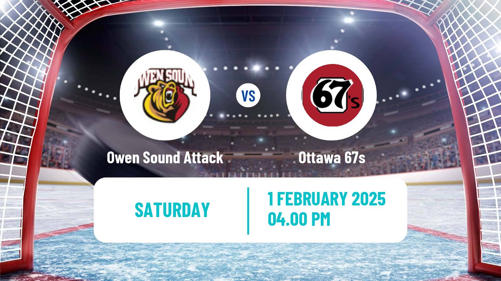 Hockey OHL Owen Sound Attack - Ottawa 67s