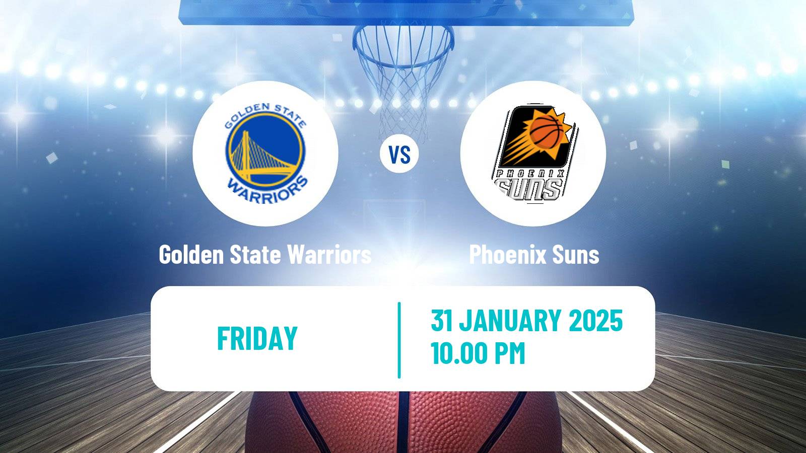 Basketball NBA Golden State Warriors - Phoenix Suns