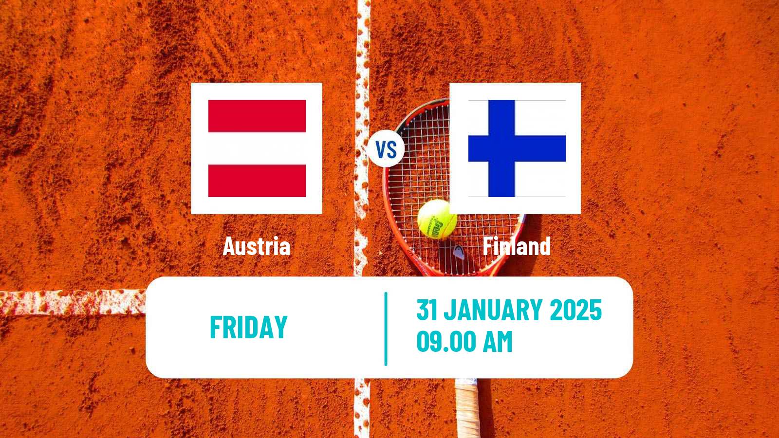 Tennis Davis Cup - World Group Teams Austria - Finland