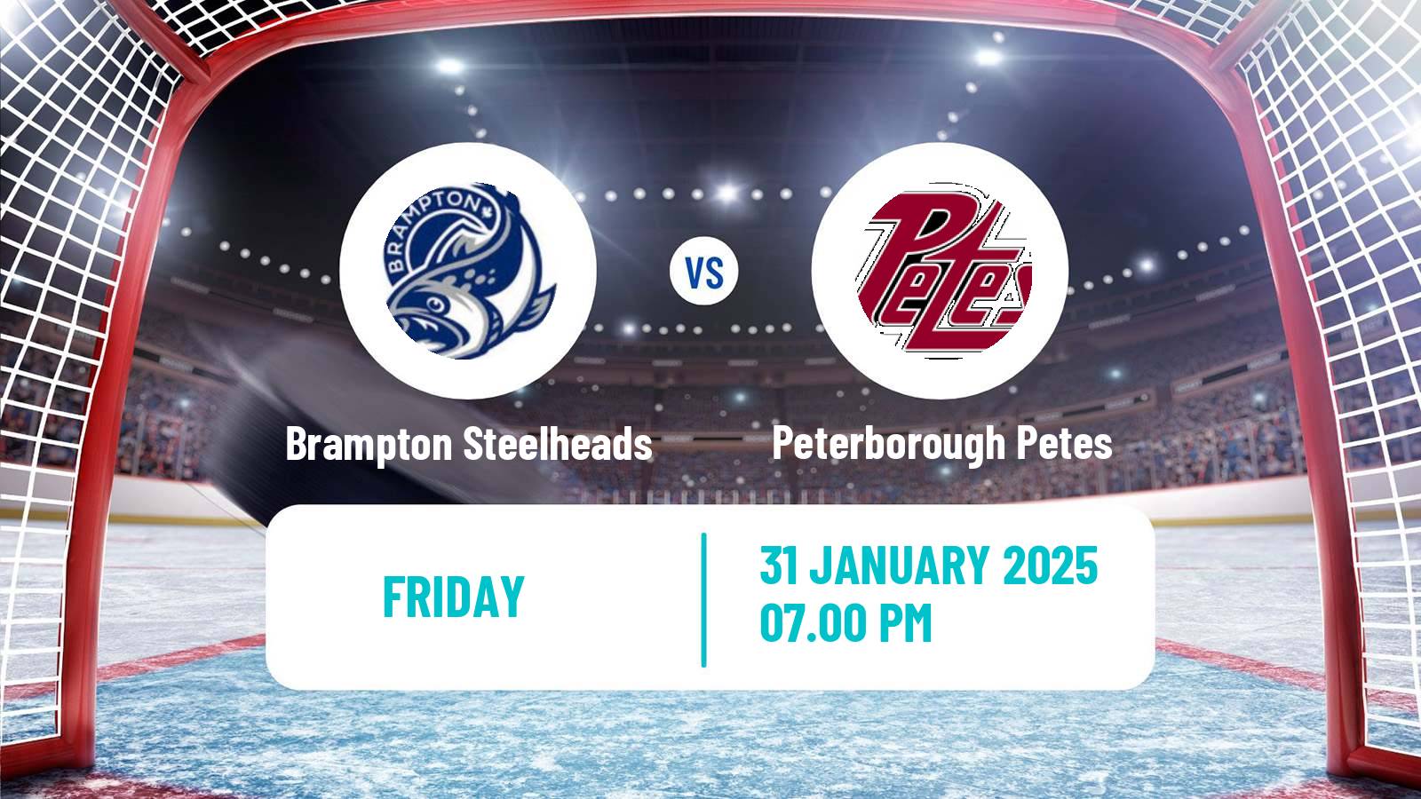 Hockey OHL Brampton Steelheads - Peterborough Petes