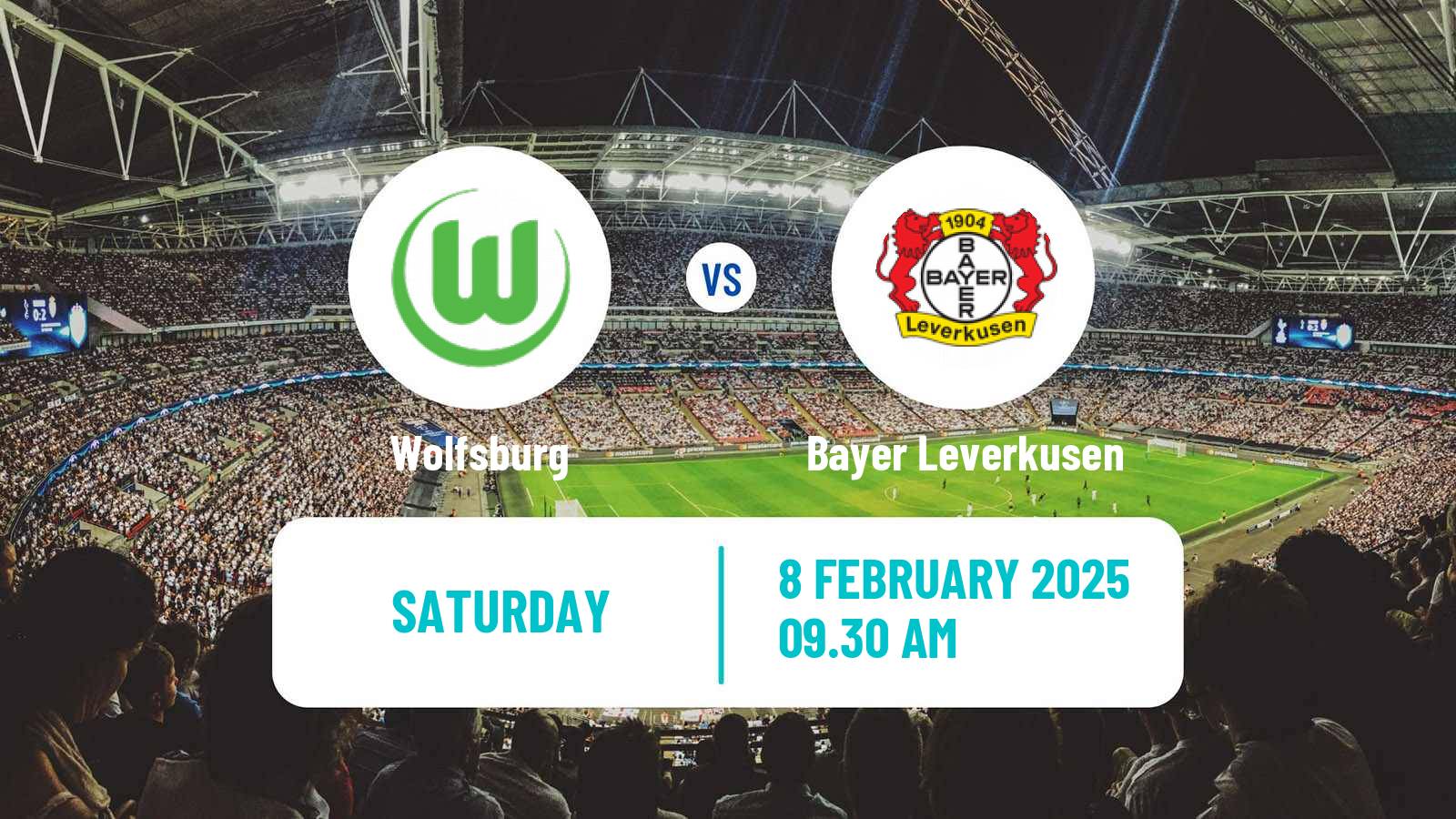 Soccer German Bundesliga Wolfsburg - Bayer Leverkusen