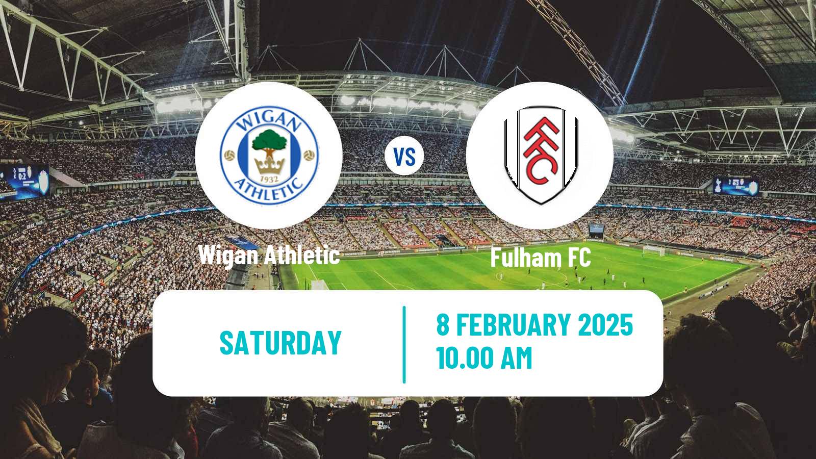 Soccer English FA Cup Wigan Athletic - Fulham