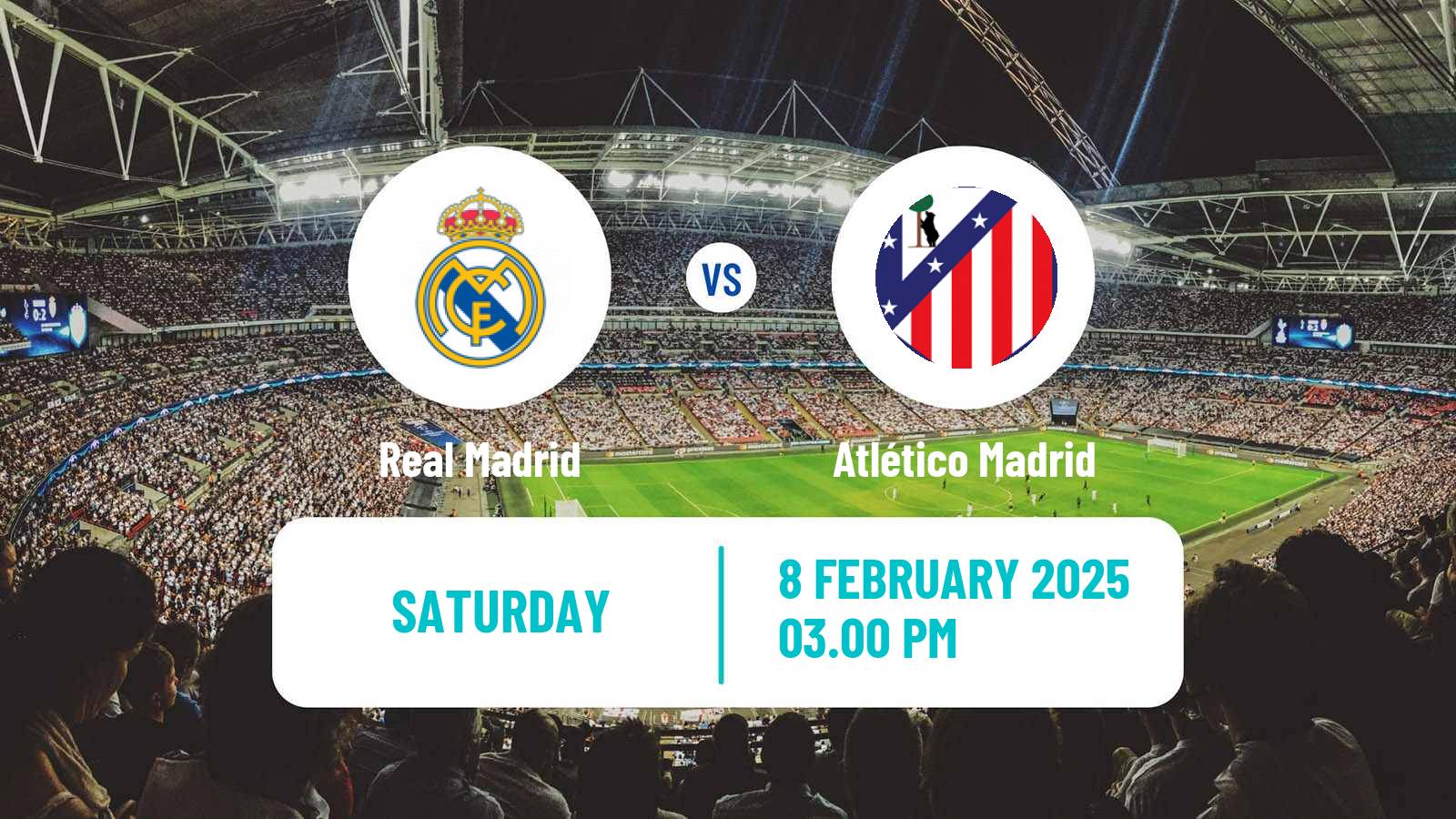 Soccer Spanish LaLiga Real Madrid - Atlético Madrid