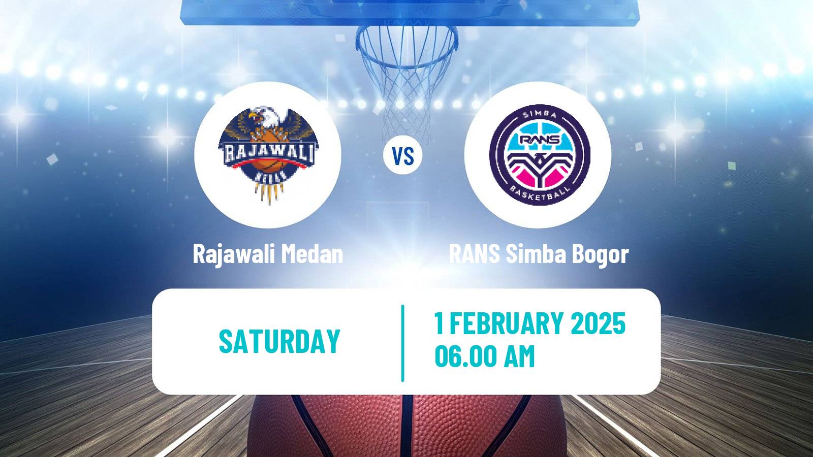 Basketball Indonesian IBL Rajawali Medan - RANS Simba Bogor