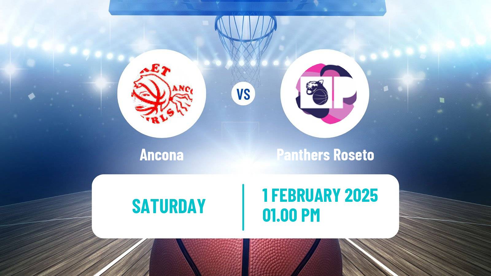 Basketball Serie A2 Basketball Women Group B Ancona - Panthers Roseto