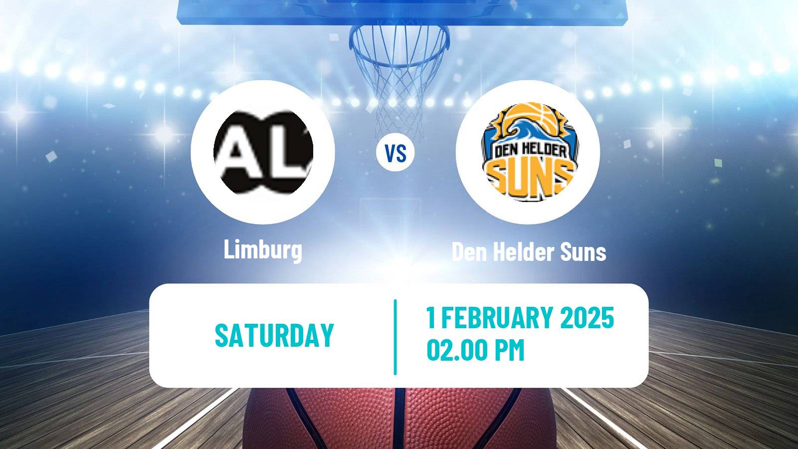 Basketball Dutch WBL Basketball Limburg - Den Helder Suns