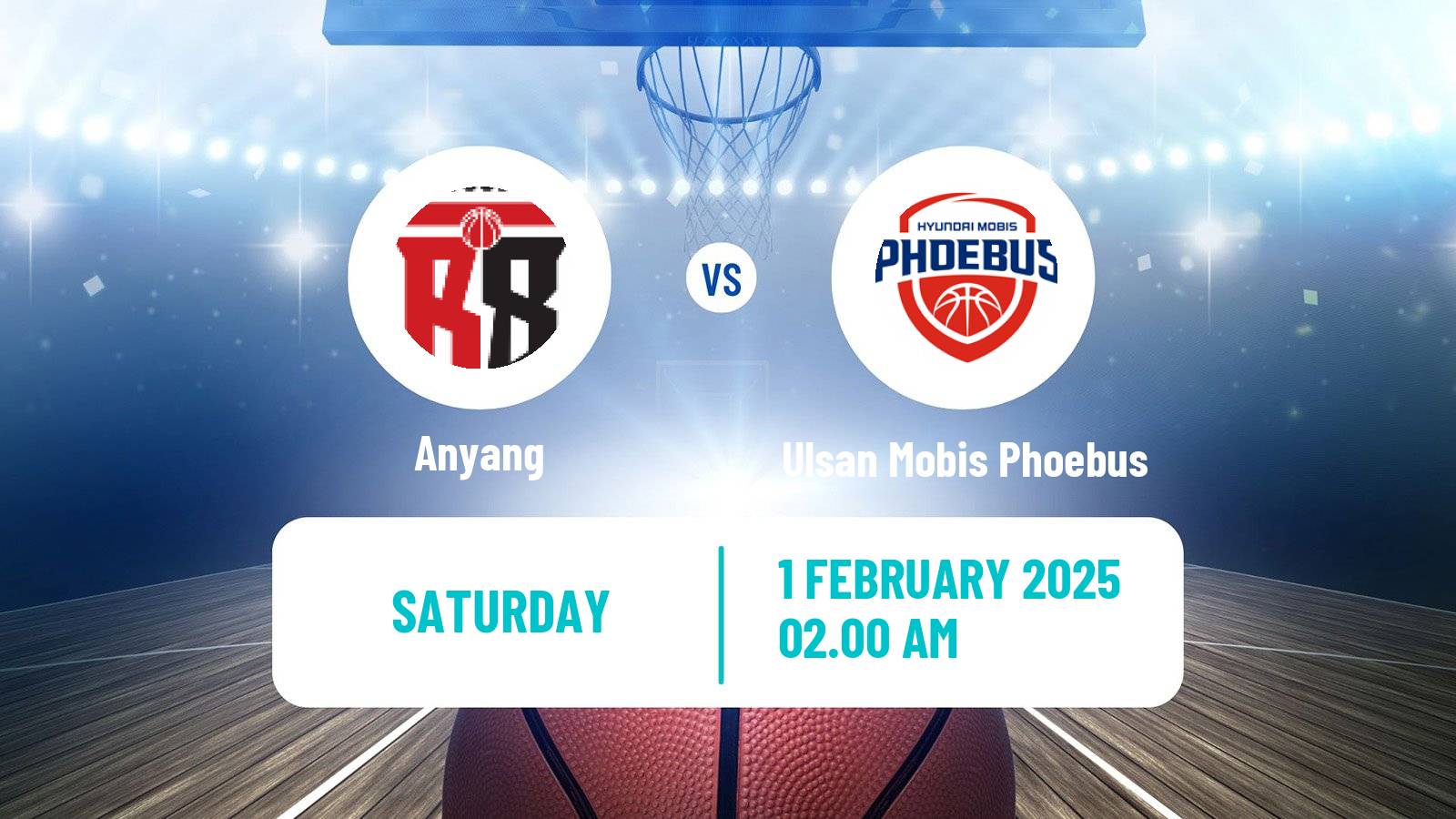 Basketball KBL Anyang - Ulsan Mobis Phoebus