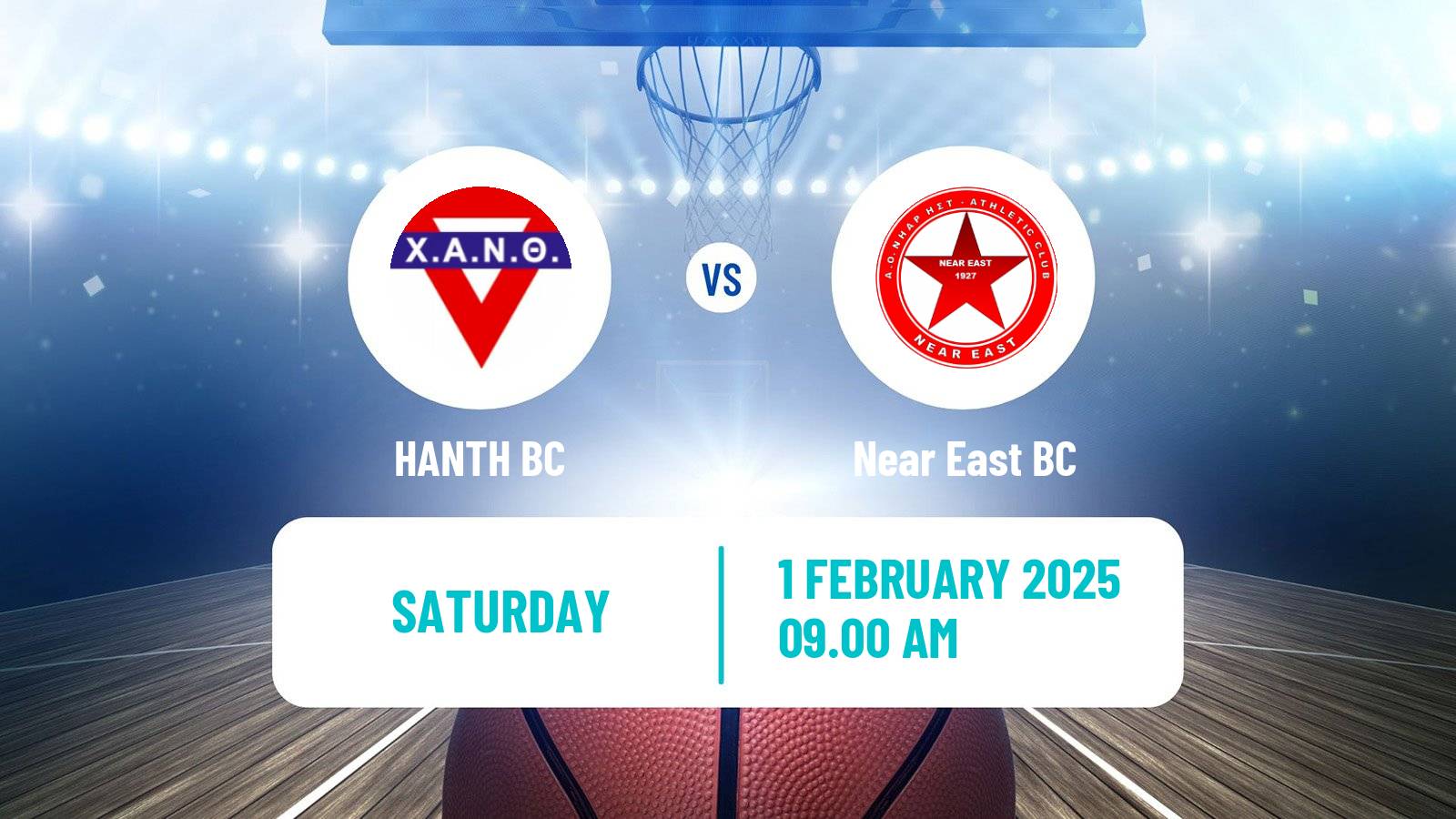 Basketball Greek Elite League Basketball HANTH - Near East