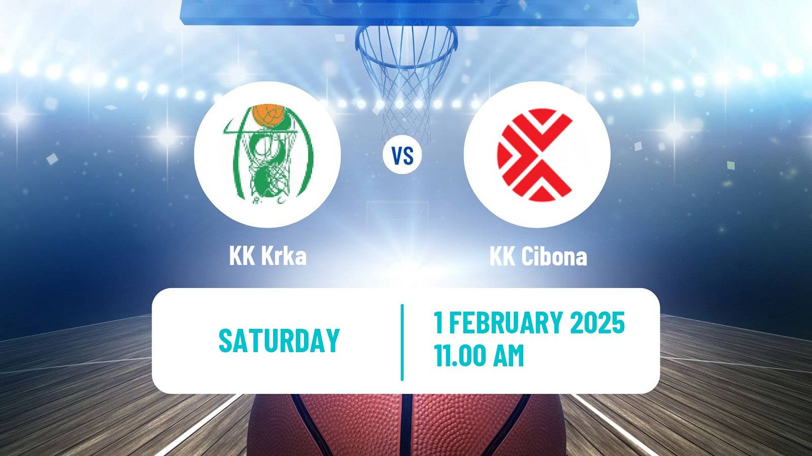 Basketball Adriatic League Krka - Cibona