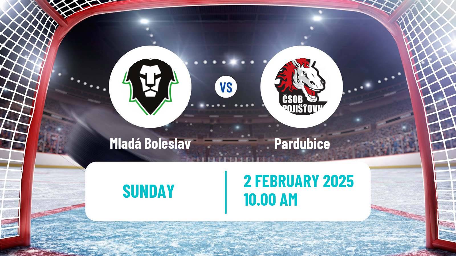 Hockey Czech Extraliga Mladá Boleslav - Pardubice