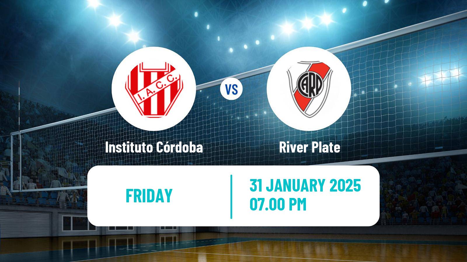 Volleyball Argentinian Liga Volleyball Women Instituto Córdoba - River Plate