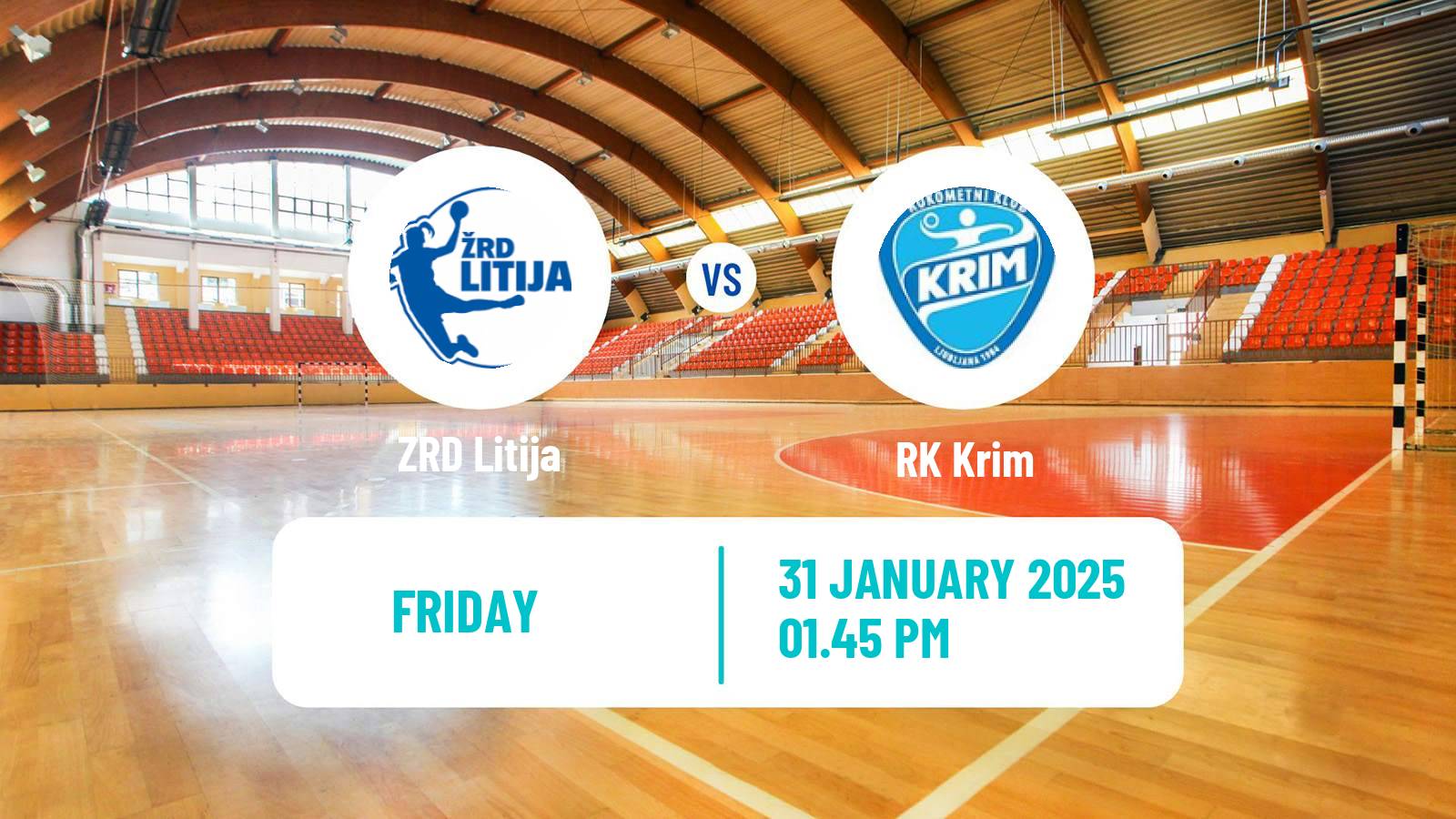 Handball Slovenian 1 A DRL Women Litija - RK Krim