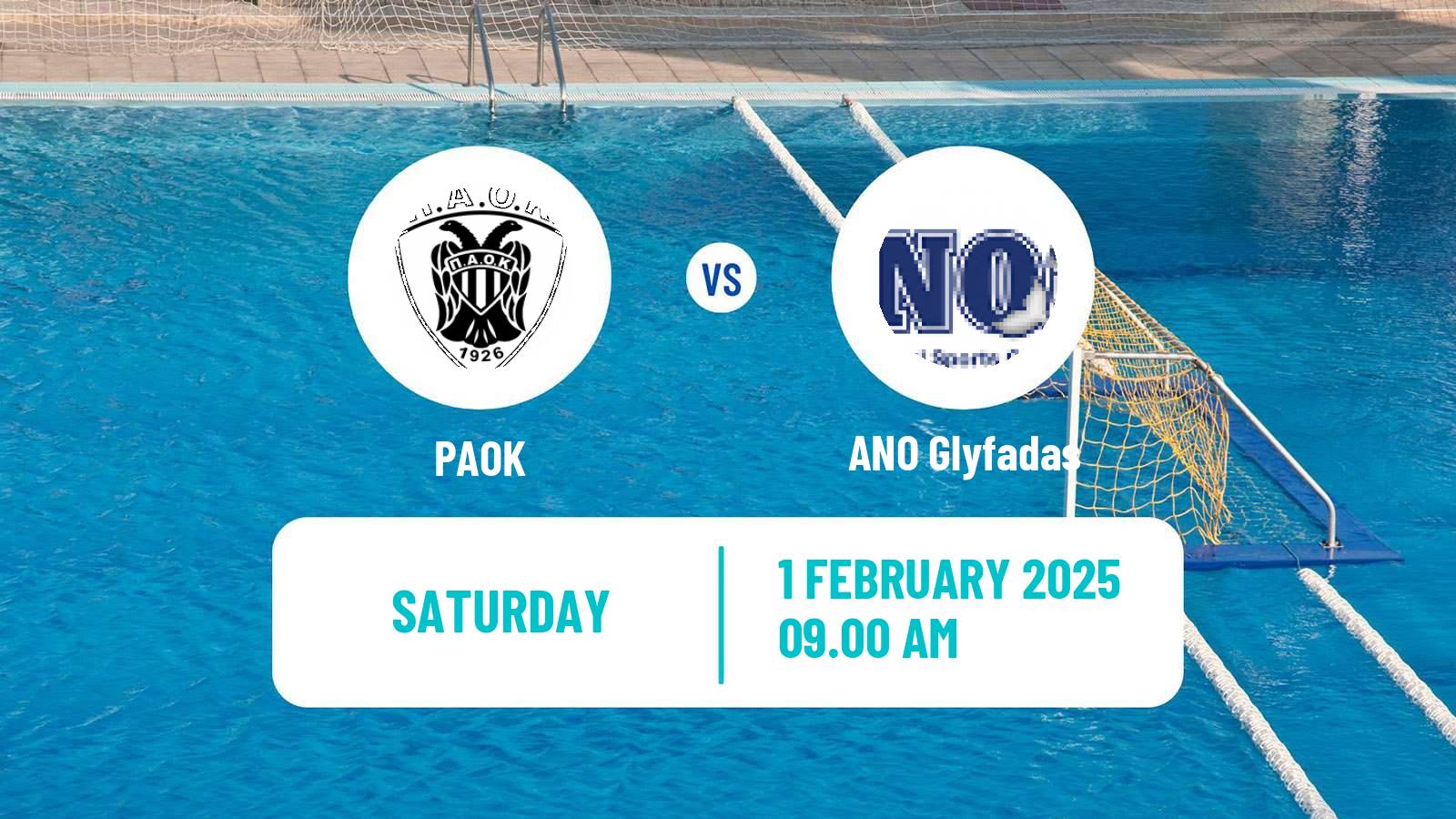 Water polo Greek A1 Water Polo PAOK - Glyfada