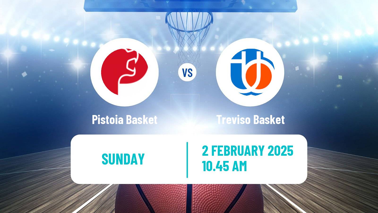 Basketball Italian Lega A Basketball Pistoia Basket - Treviso Basket