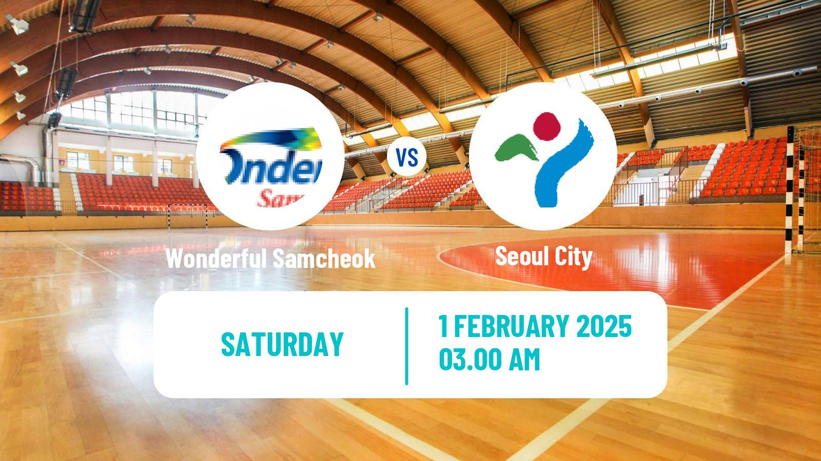 Handball South Korean 1st League Handball Women Wonderful Samcheok - Seoul City