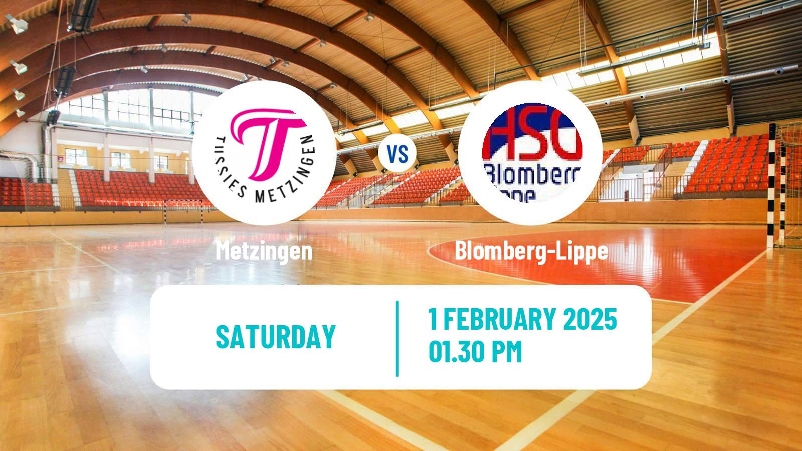 Handball German 1 Bundesliga Handball Women Metzingen - Blomberg-Lippe