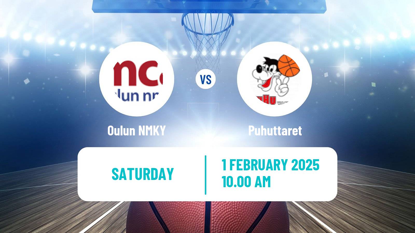 Basketball Finnish I Divisioona Basketball Women Oulun NMKY - Puhuttaret