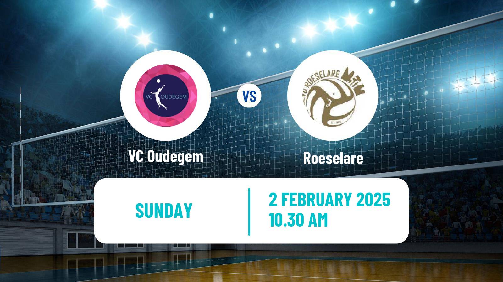 Volleyball Belgian Liga A Volleyball Women Oudegem - Roeselare