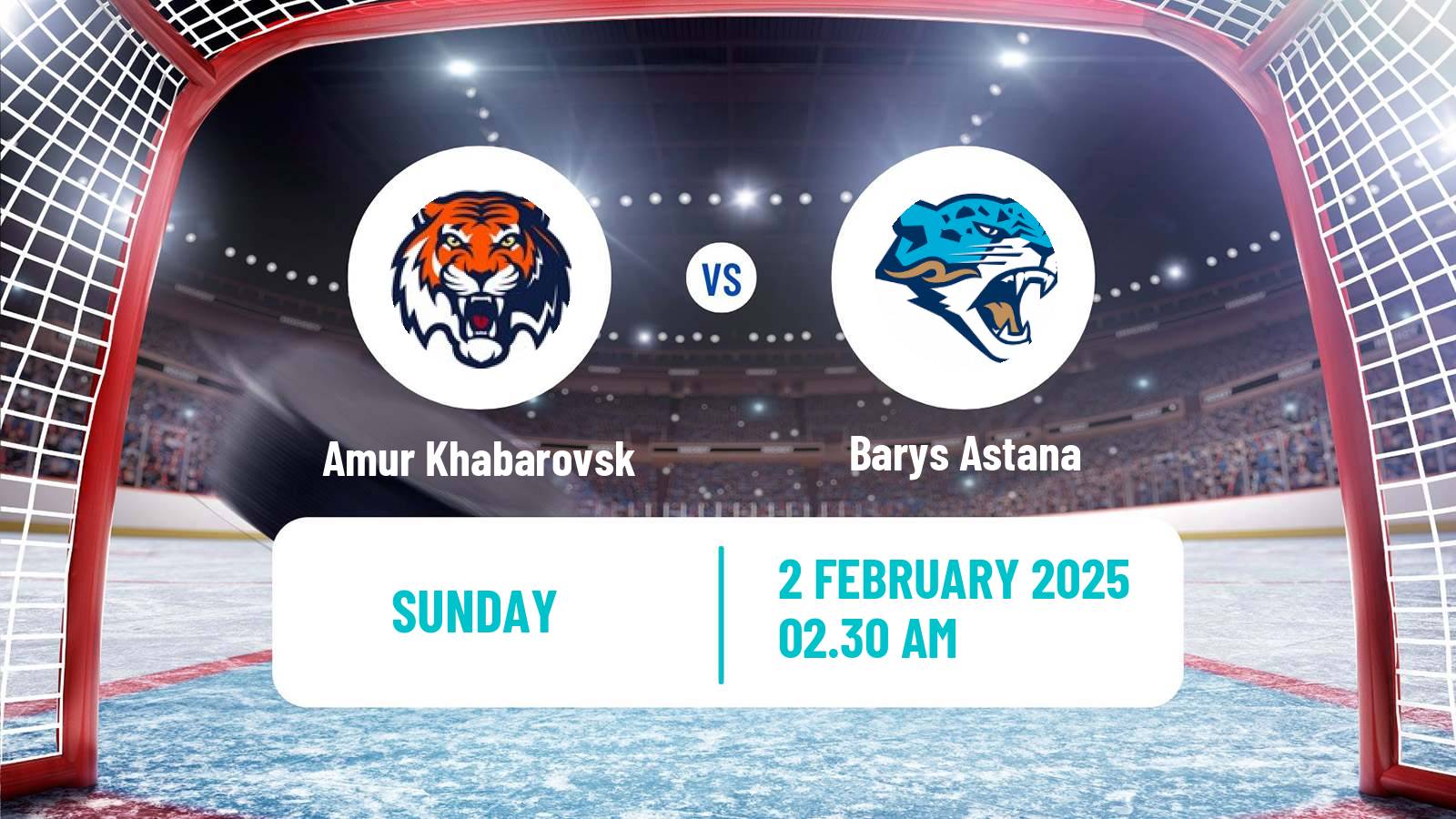 Hockey KHL Amur Khabarovsk - Barys Astana