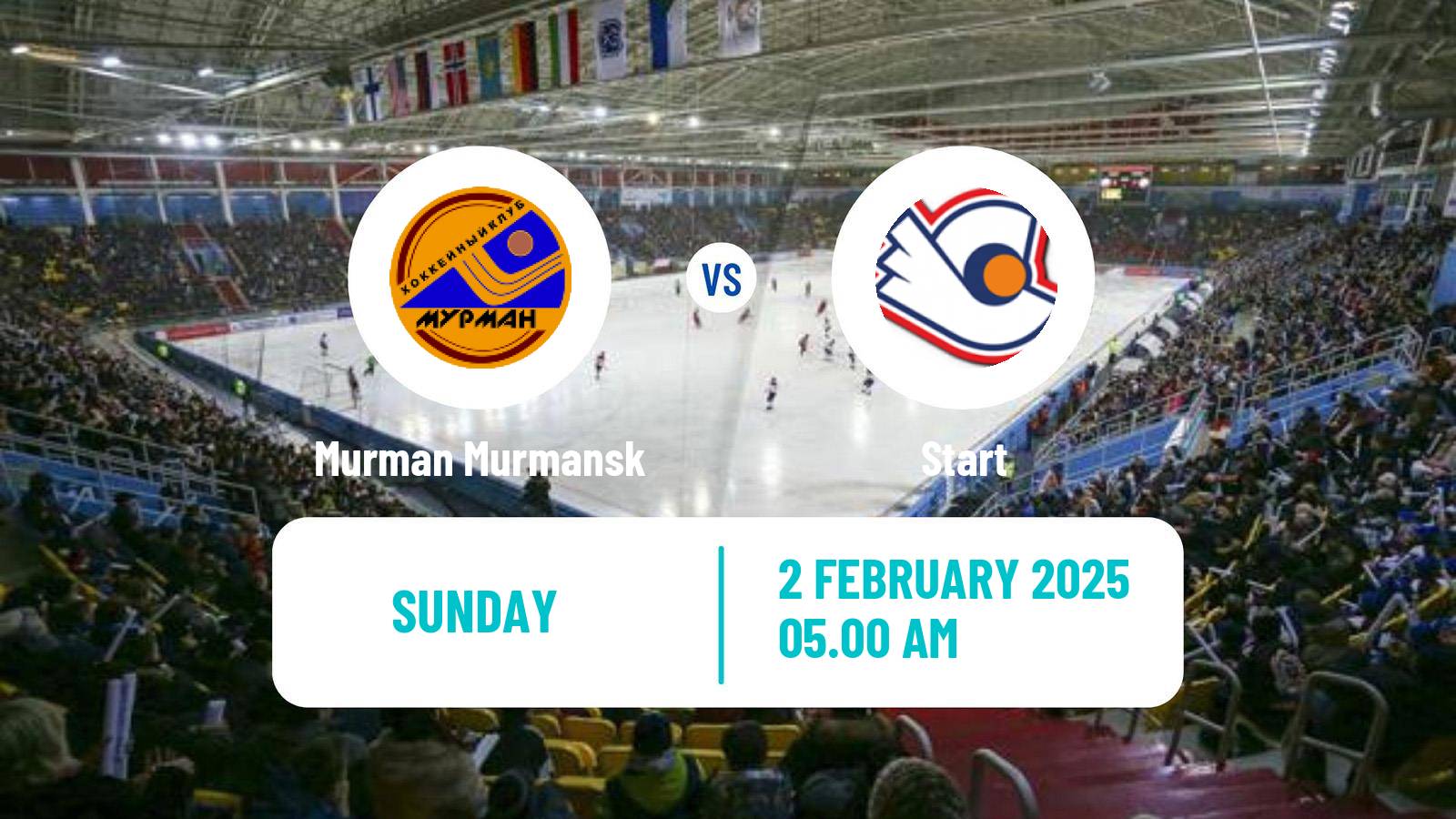 Bandy Russian Super League Bandy Murman Murmansk - Start