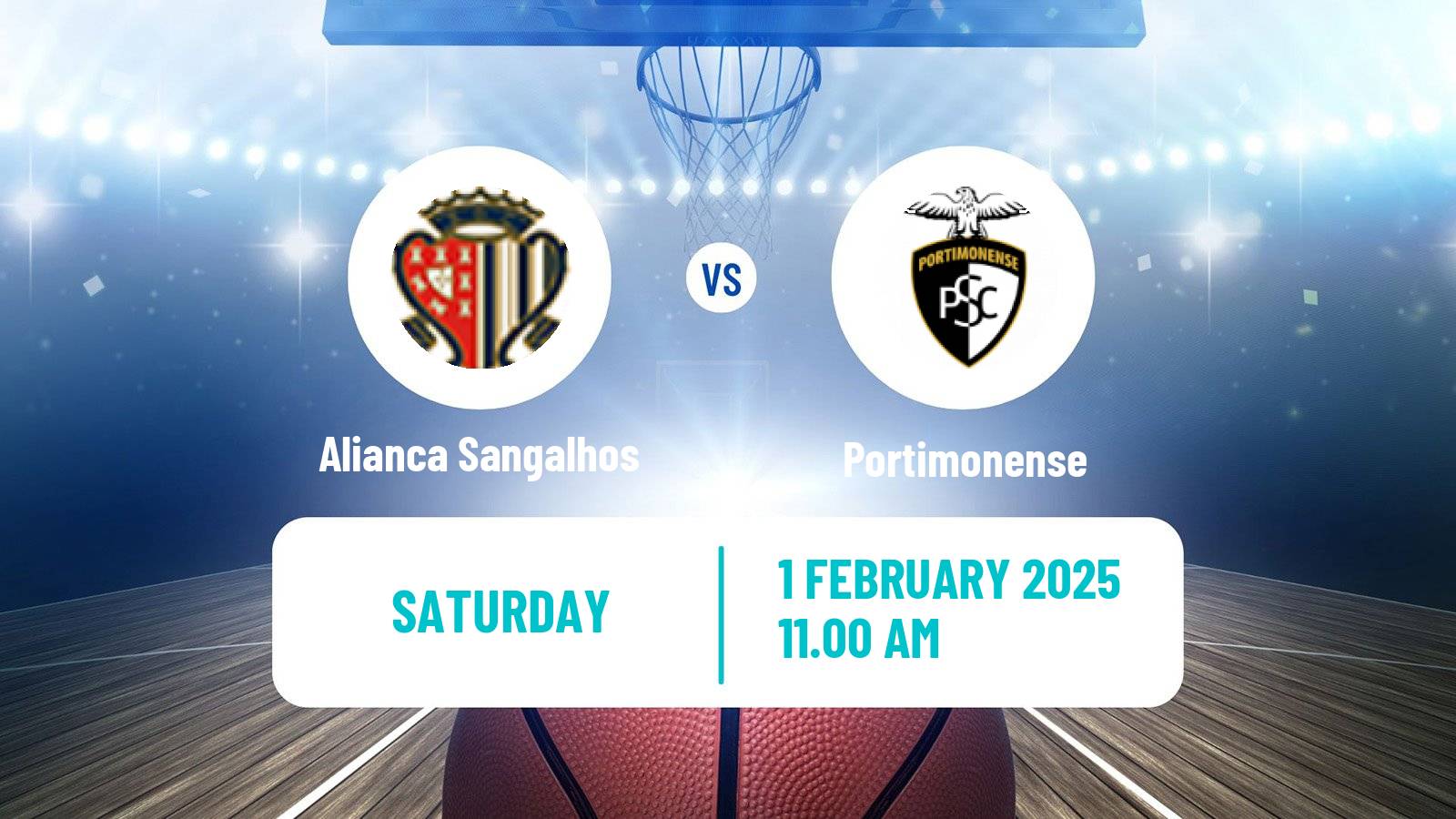 Basketball Portuguese Proliga Basketball Alianca Sangalhos - Portimonense