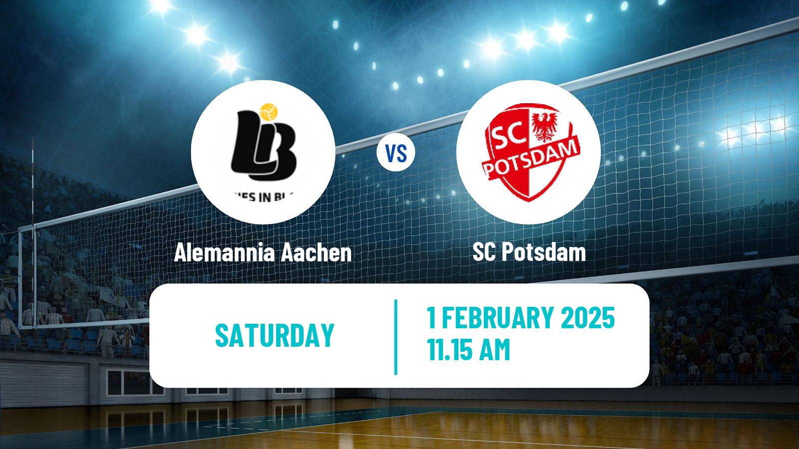 Volleyball German Bundesliga Volleyball Women Alemannia Aachen - Potsdam