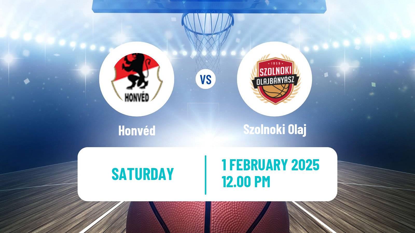 Basketball Hungarian NB I Basketball Honvéd - Szolnoki Olaj