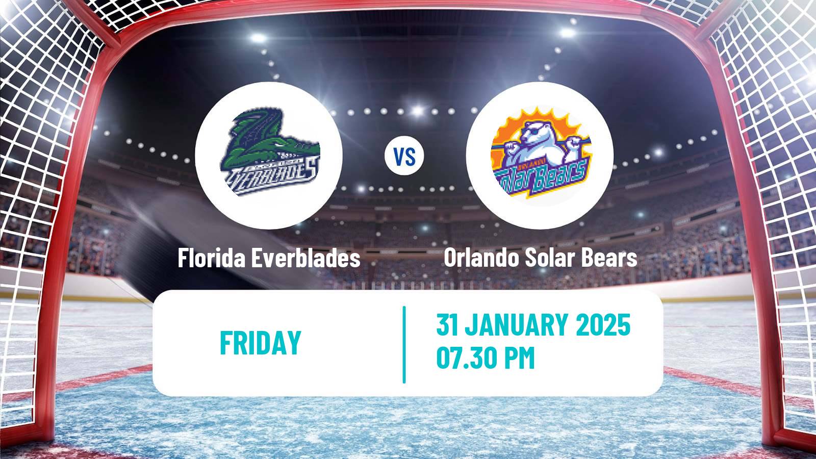 Hockey ECHL Florida Everblades - Orlando Solar Bears