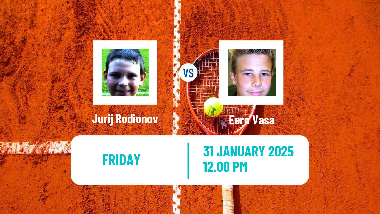 Tennis Davis Cup World Group Jurij Rodionov - Eero Vasa