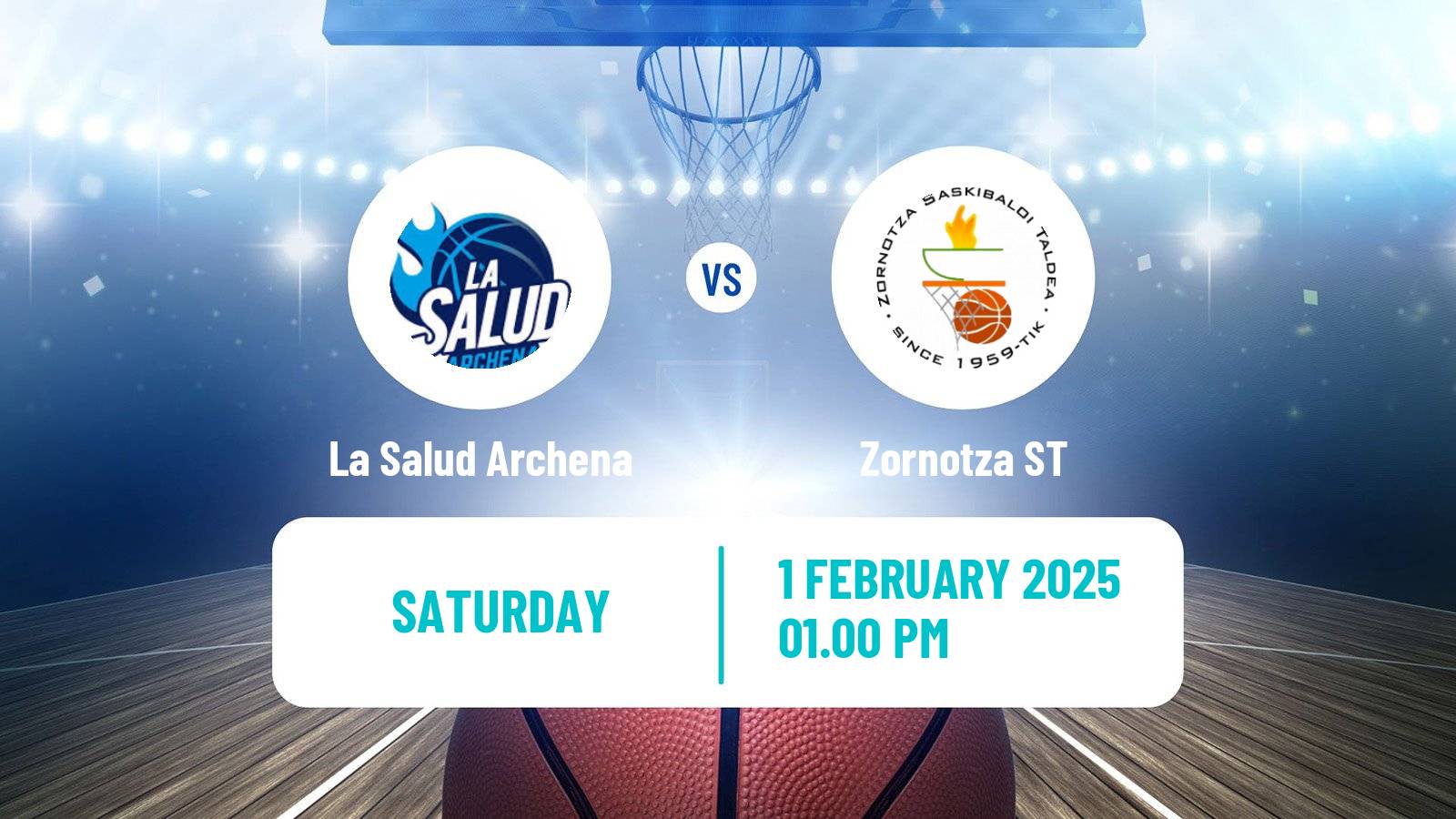 Basketball Spanish LEB Plata La Salud Archena - Zornotza ST