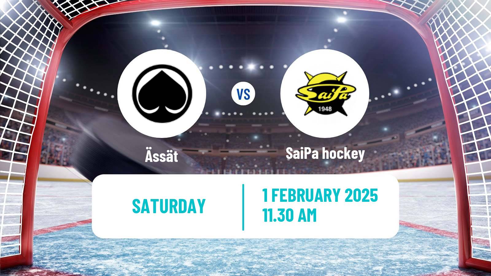 Hockey Finnish SM-liiga Ässät - SaiPa