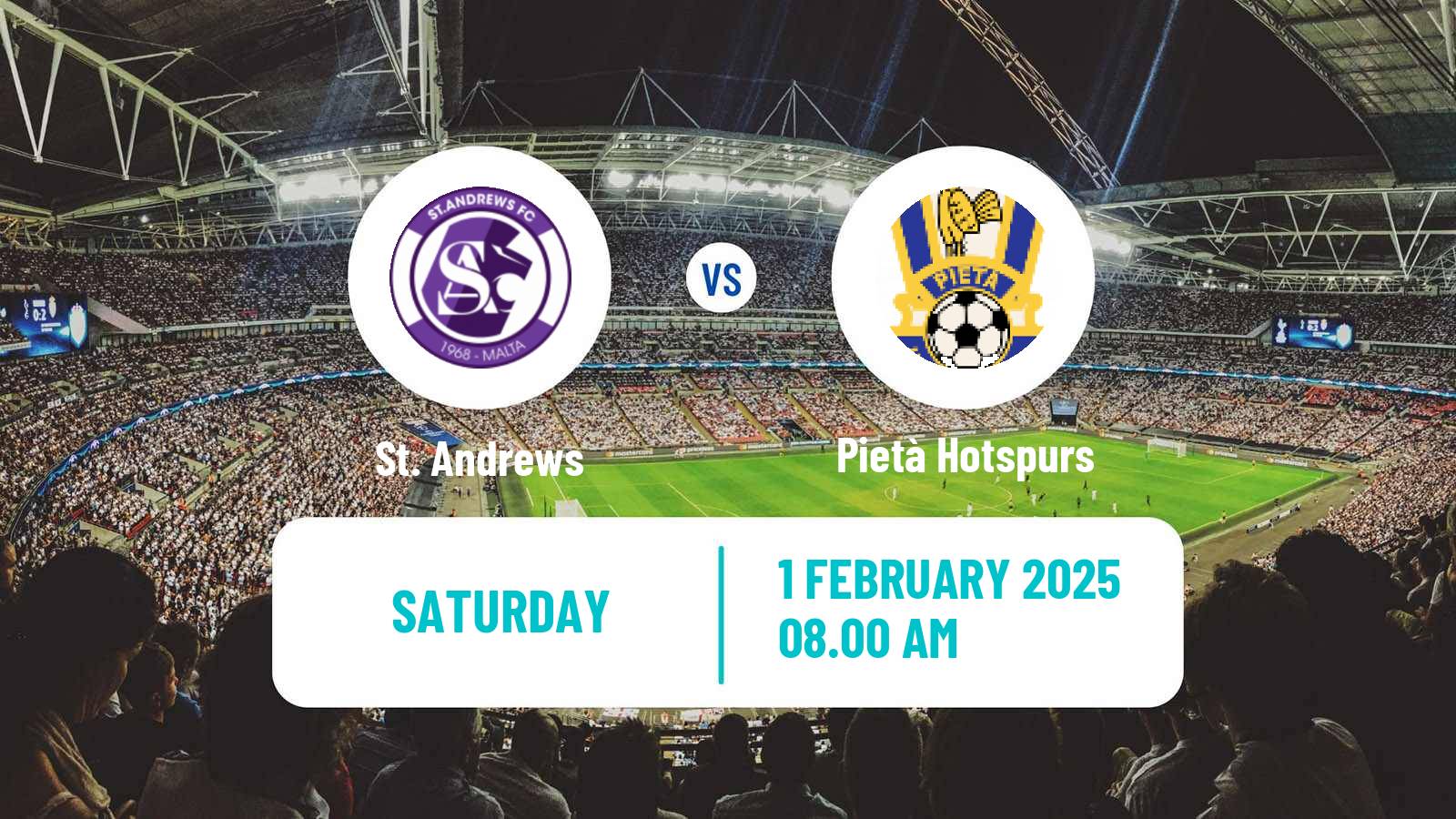 Soccer Maltese Challenge League St. Andrews - Pietà Hotspurs