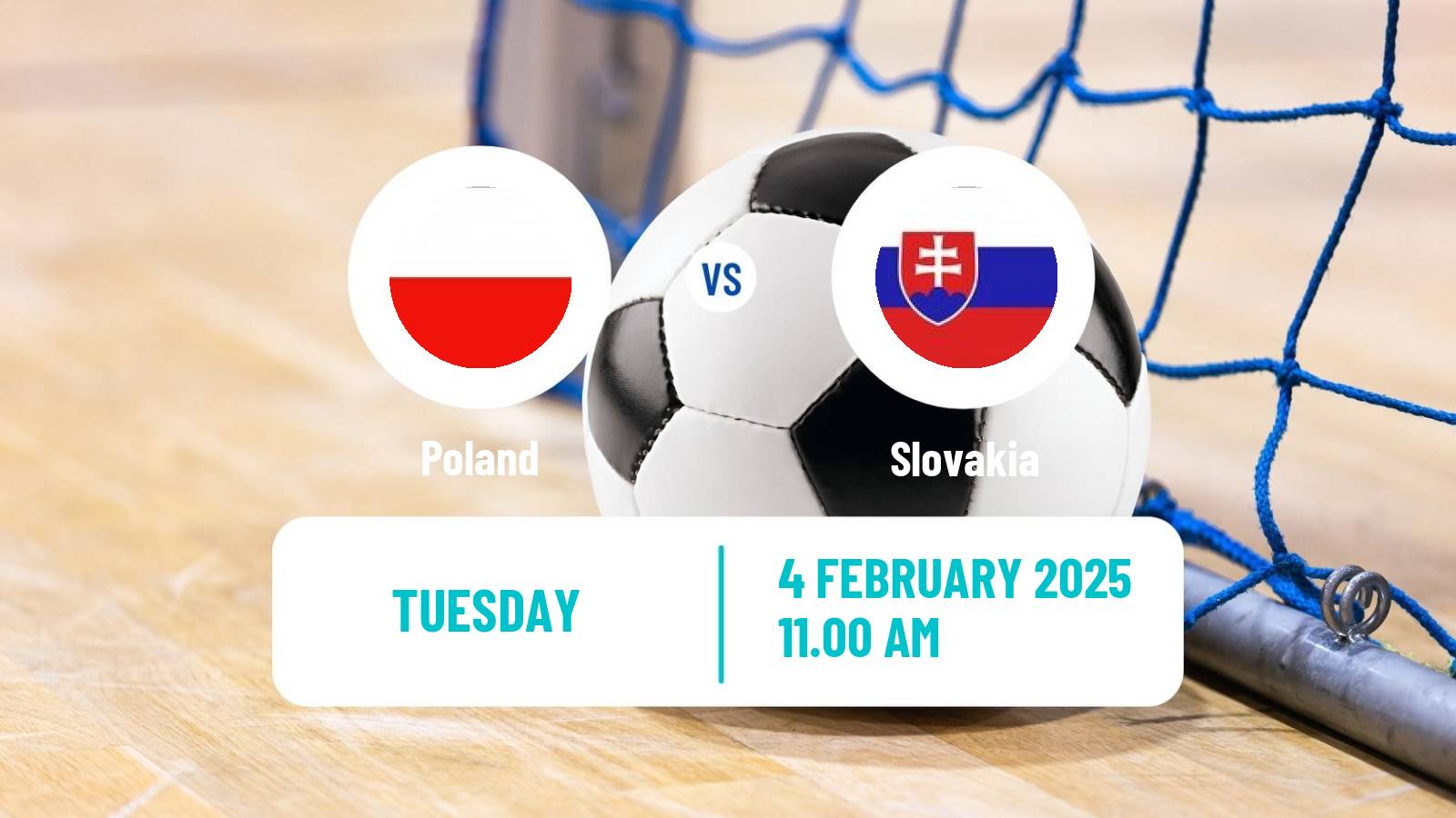 Futsal UEFA Futsal Euro Poland - Slovakia