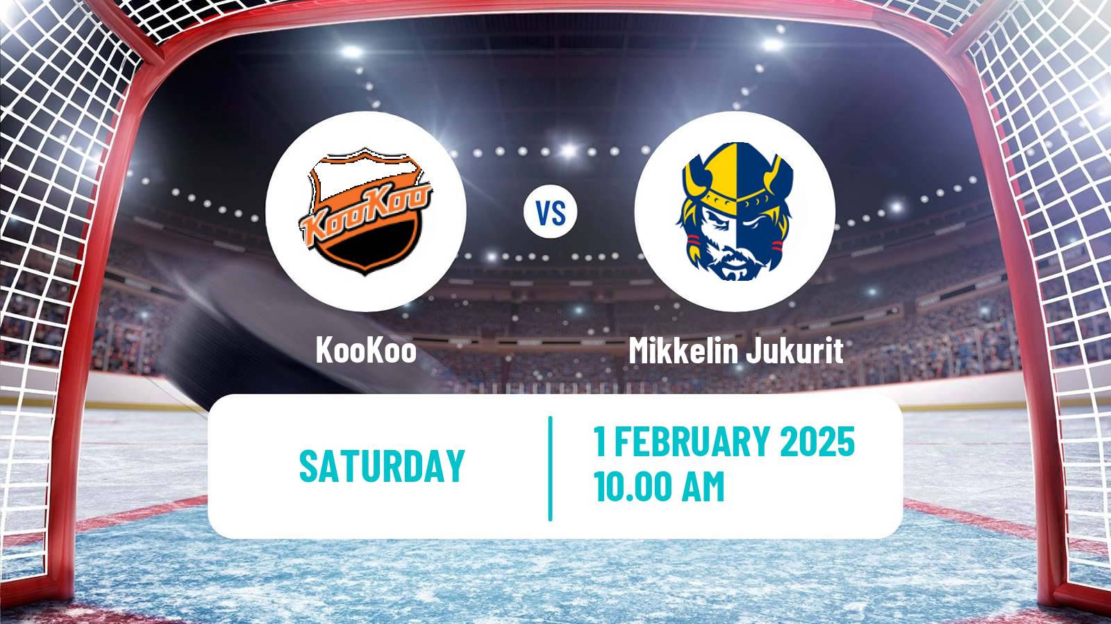 Hockey Finnish SM-liiga KooKoo - Mikkelin Jukurit